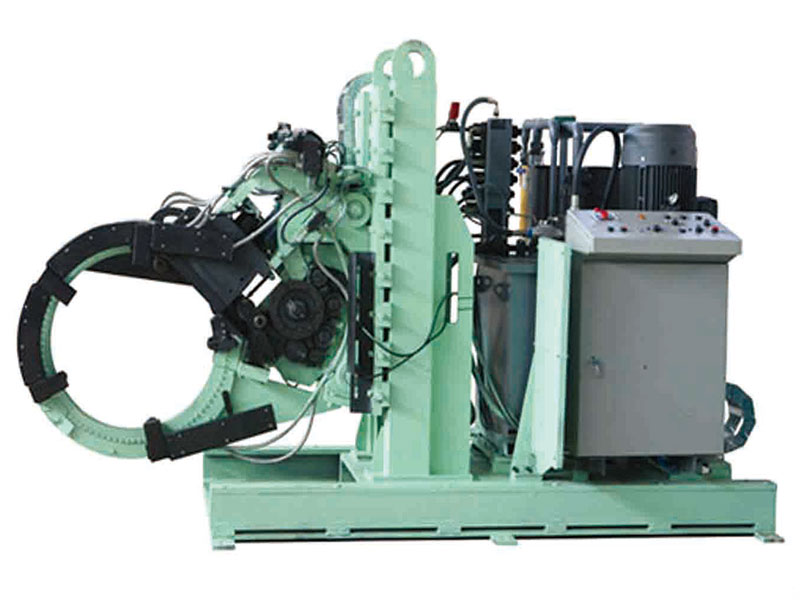 Automatic wire strapping machine